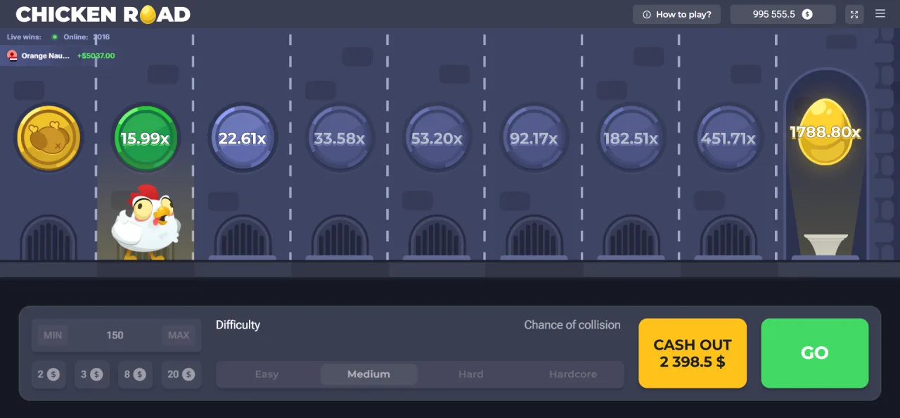 Real multiplier outcomes logged across test sessions