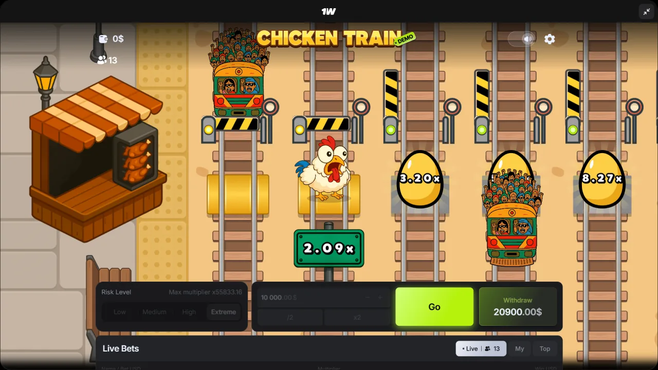 Chicken Train by 100HP